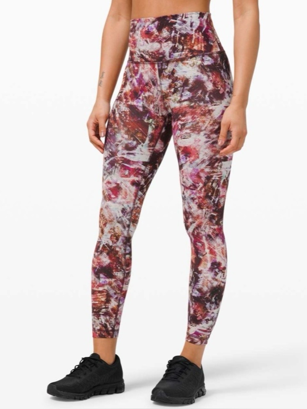 Lululemon Wunder Train High-Rise Tight 25” Urbantricity Multi